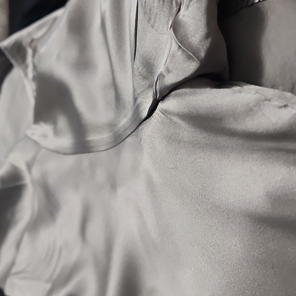 100% Silk VOYAGE BY MARINA RINALDI Top (20W) - Picture 10 of 10